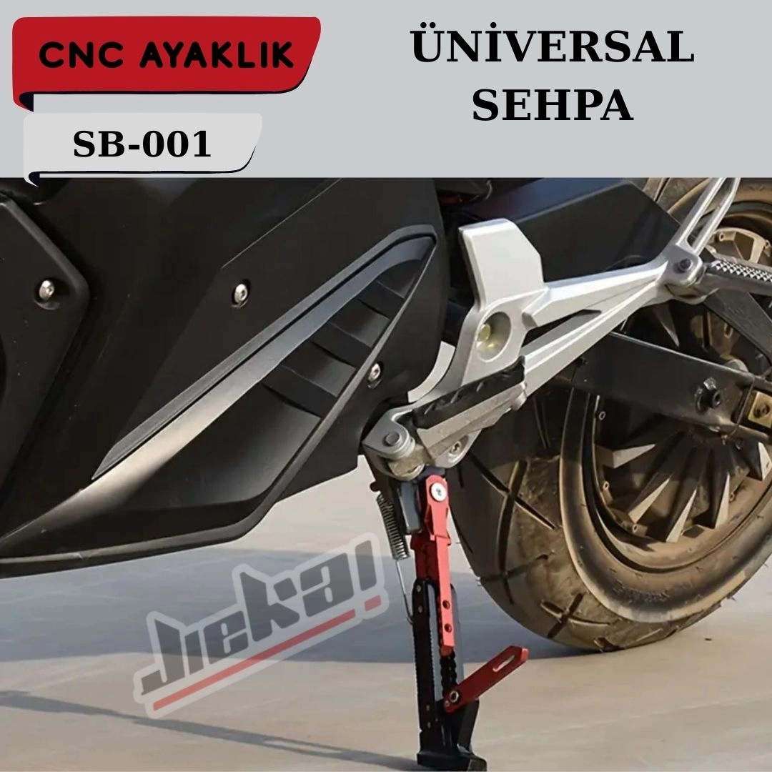 SB-001 * KIRMIZI * ÜNİVERSAL CNC YAN SEHPA AYAKLIK