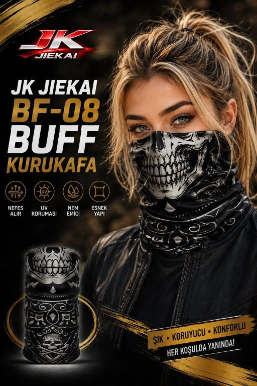 JK JİEKAİ BF-08 BUFF KURUKAFA