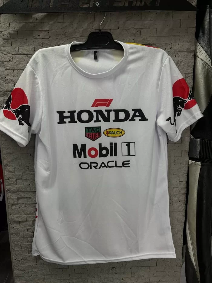 Mikro Polyester Dijital Baskı Honda T-Shirt