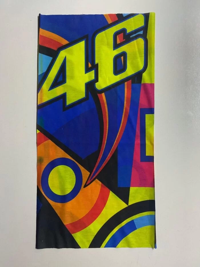 VR46 Renkli Bandana Boyunluk