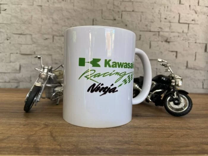KAWASAKİ NİNJA Baskılı Kupa Yeşil 