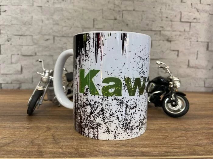 KAWASAKİ Baskılı Kupa Yeşil