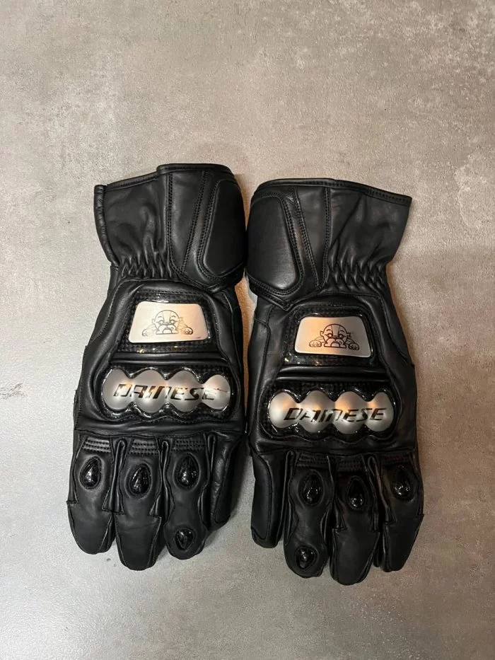 Dainese Replika Korumalı Siyah Deri Eldiven L Beden