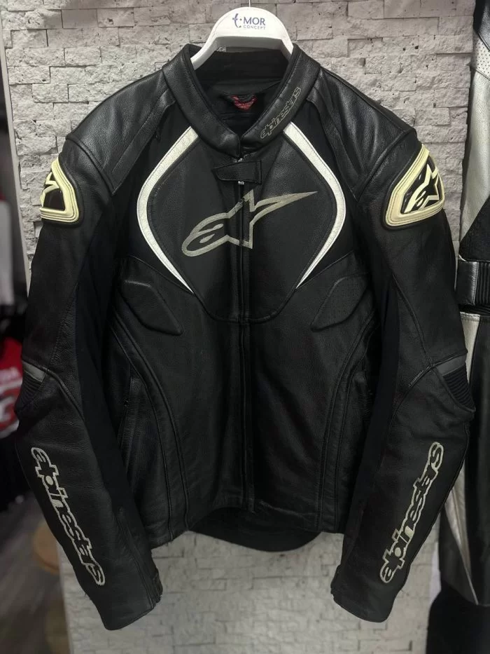 Alpinestars Korumalı Deri Mont 56 Beden