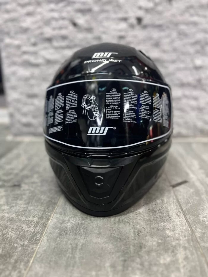 MTS SRX Fullface Siyah Vizör Kask