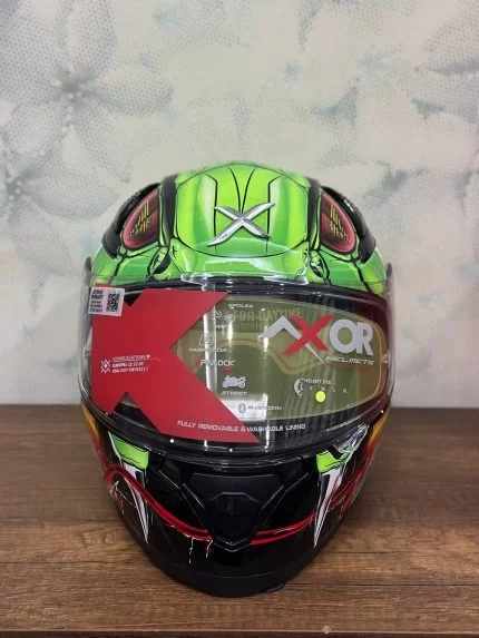Axor Apex Venomous Pinlocklu Güneş Vizörlü Kask