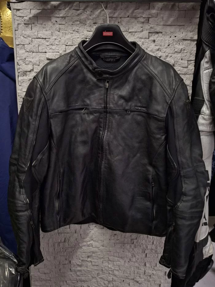 Dainese Korumalı Deri Mont 60 Beden