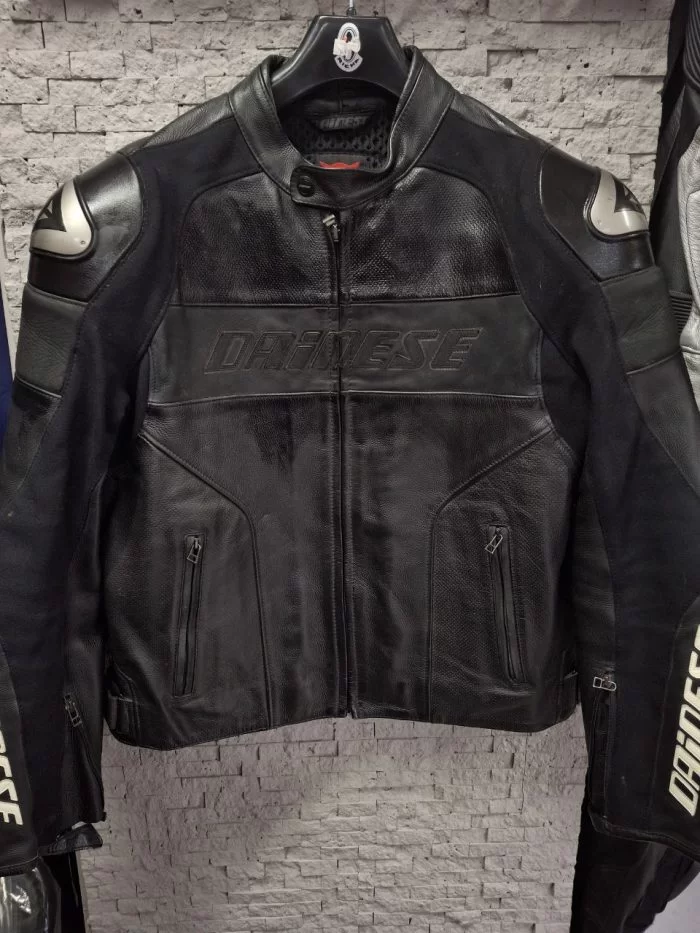 Dainese Avro D1 Pelle Korumalı Deri Mont 50 Beden