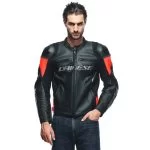 Dainese Racing 4 Black Fluo Red Deri Mont 46 Beden
