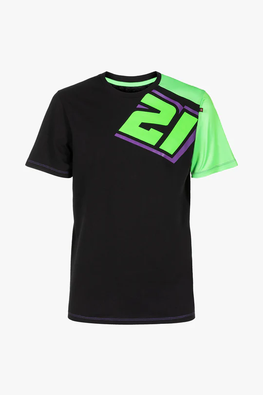 21 Ducati Yeşil Detaylı T-Shirt