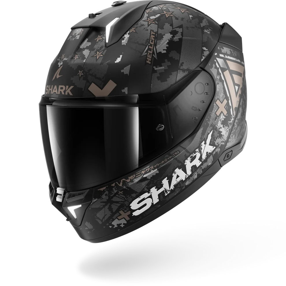 Shark Skwal İ3 XL (RENKLİ VİZÖR) - ANTRASİT