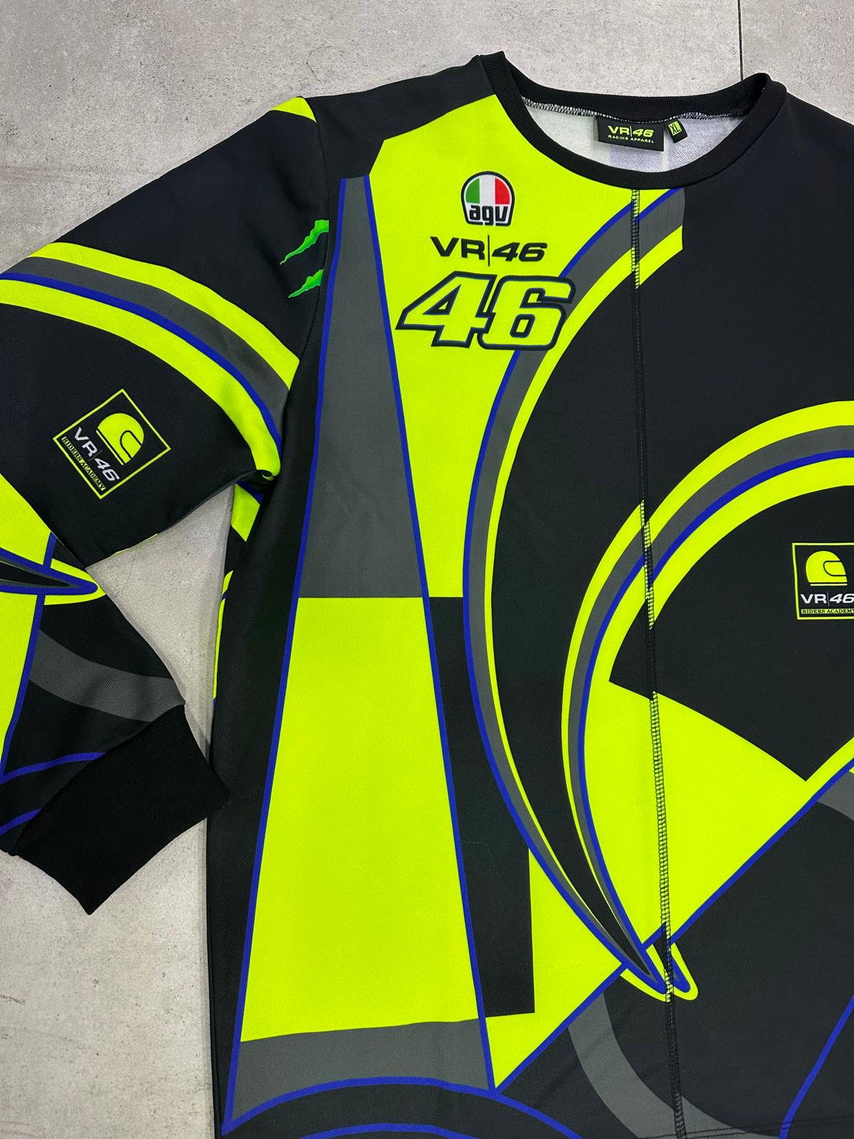 VR 46 MONSTER SIFIR YAKA SWEAT POLYESTER