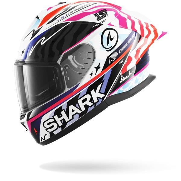 Shark SkywaLl Cup Speed Fancy Beyaz Siyah Turuncu Kapalı Kask