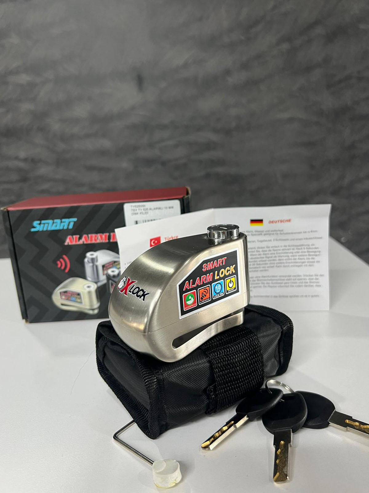TEX TY525 Disk Kilidi – Alarmlı