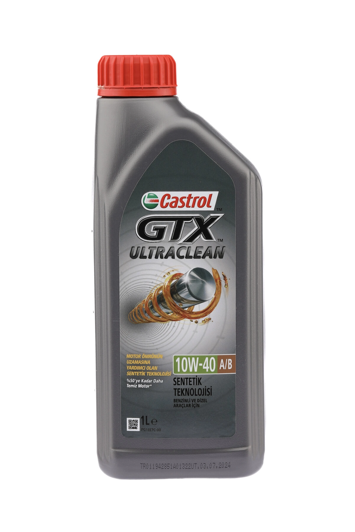 Castrol GTX Ultraclean 10w-40 1 Lt