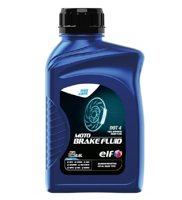 Elf Moto Brake Fluid Dot 4 Fren Hidrolik Yagi 500Ml