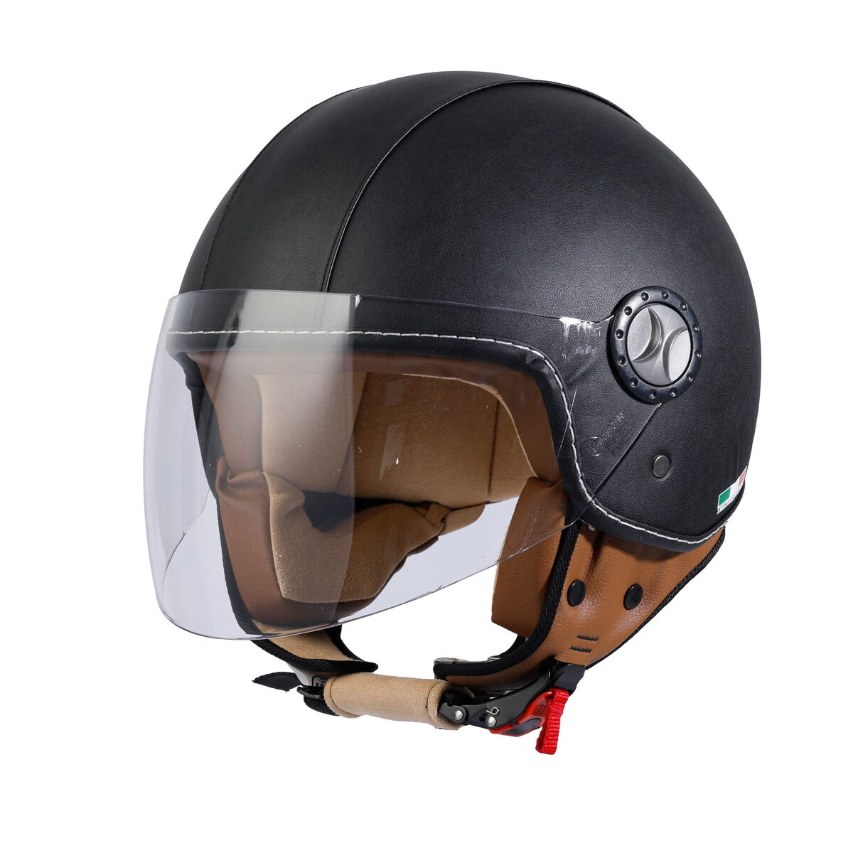 Sway 701 Yarım Kask Siyah