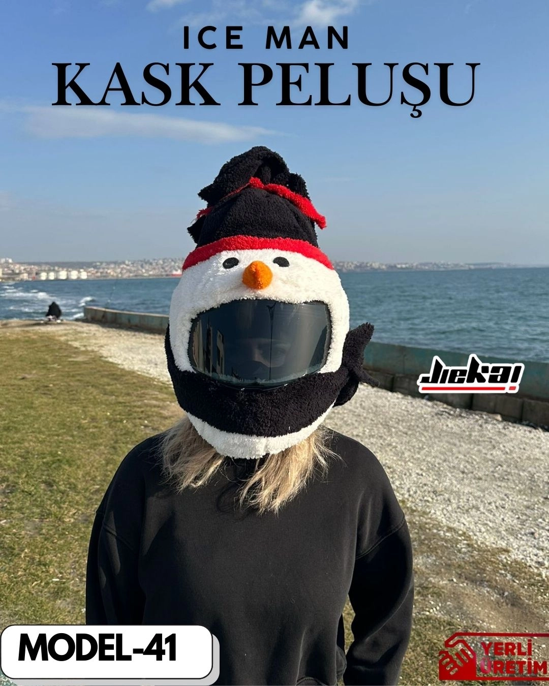 MODEL-41 KASK PELUŞU TEK EBAT