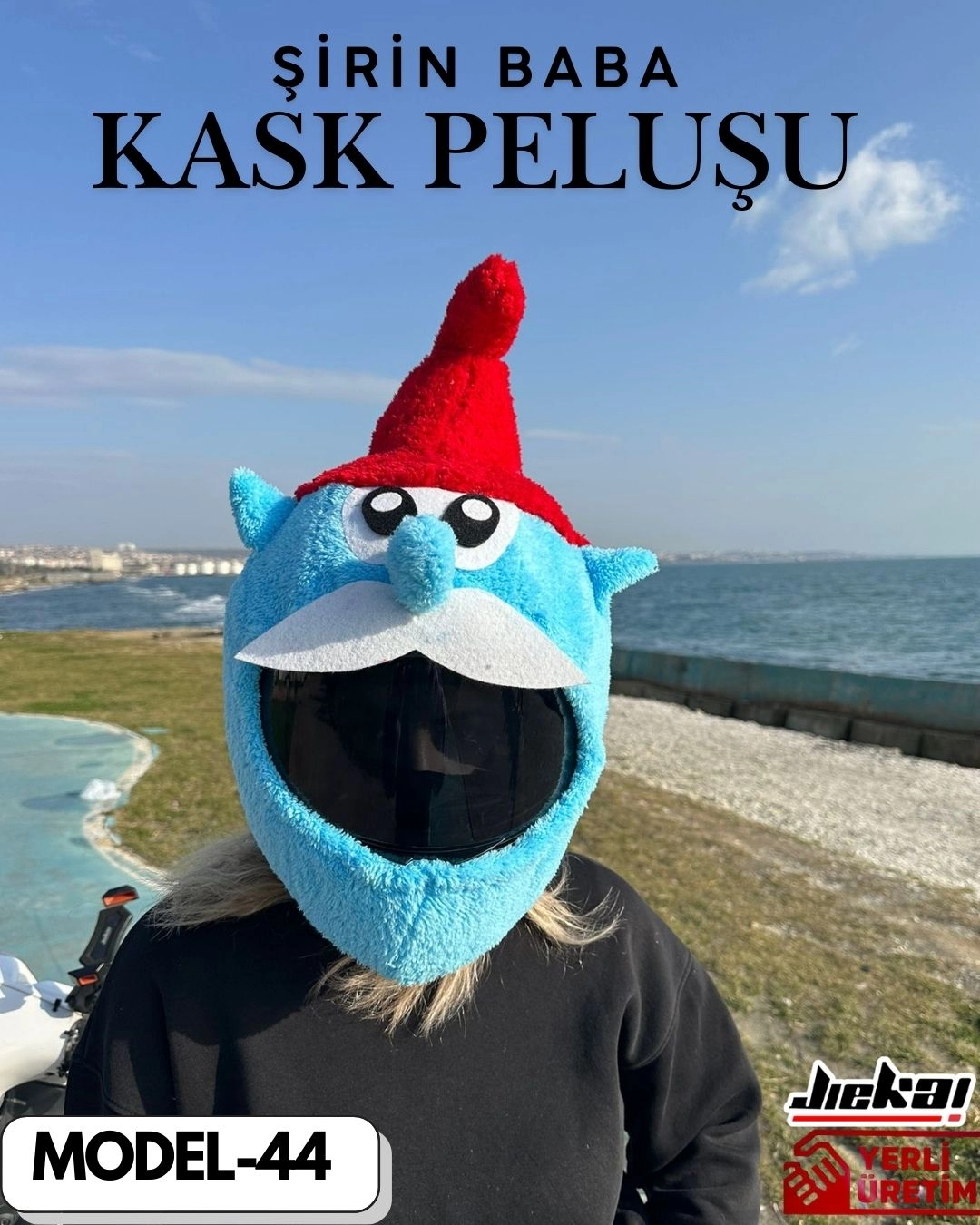 MODEL-44 KASK PELUŞU TEK EBAT
