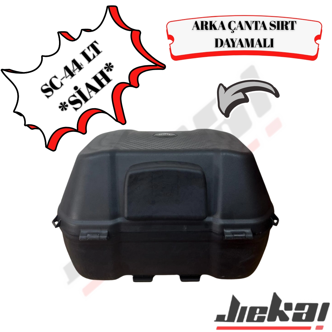 SC-44 LT *SİYAH* ARKA ÇANTA SIRT DAYAMALI