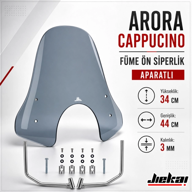 ARORA CAPPUCİNO FÜME ÖN SİPERLİK ÖN CAM ALTTAN APARATLI