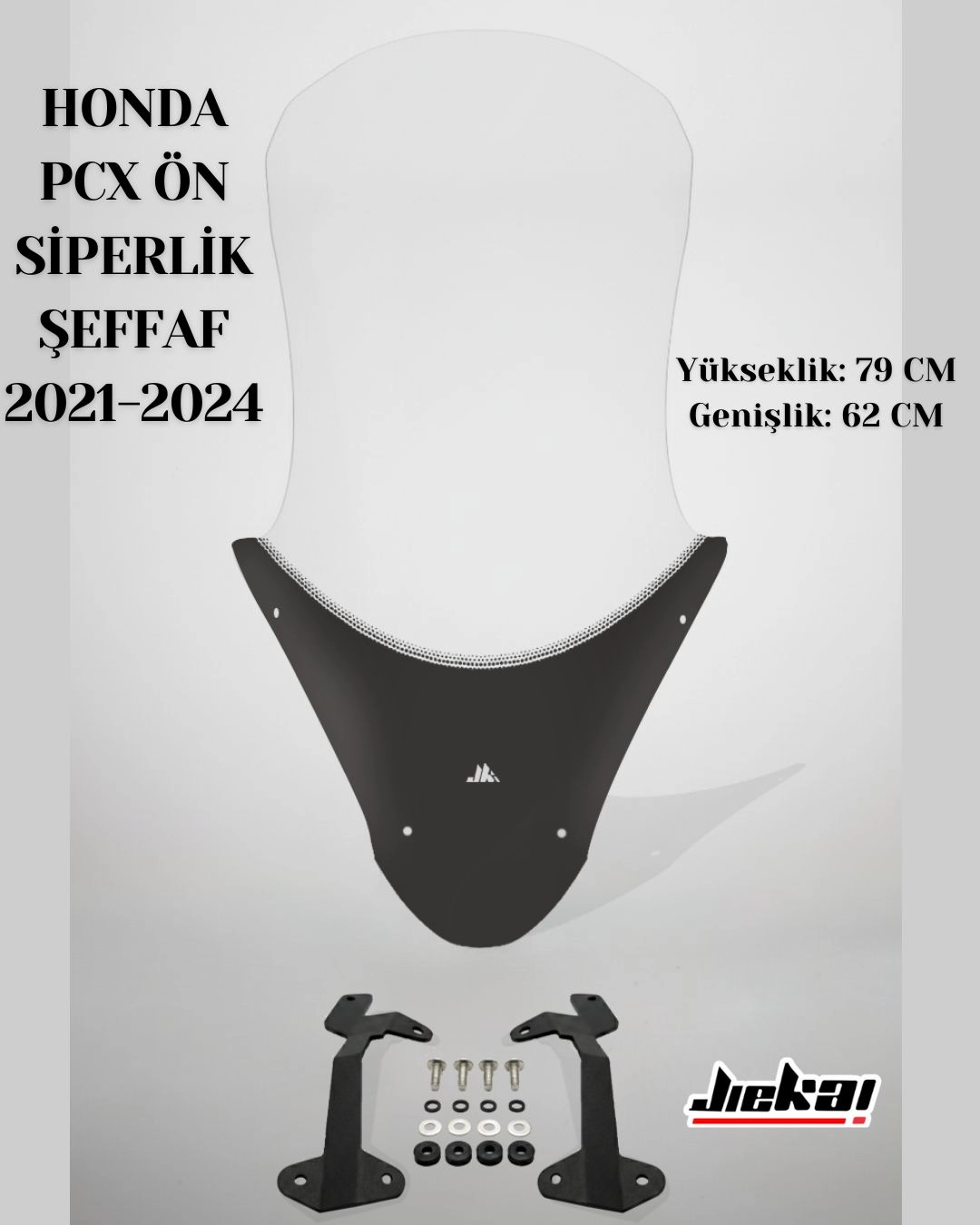 PCX ÖN SİPERLİK ÖN CAM ŞEFFAF 2021-2024-RHPCX02
