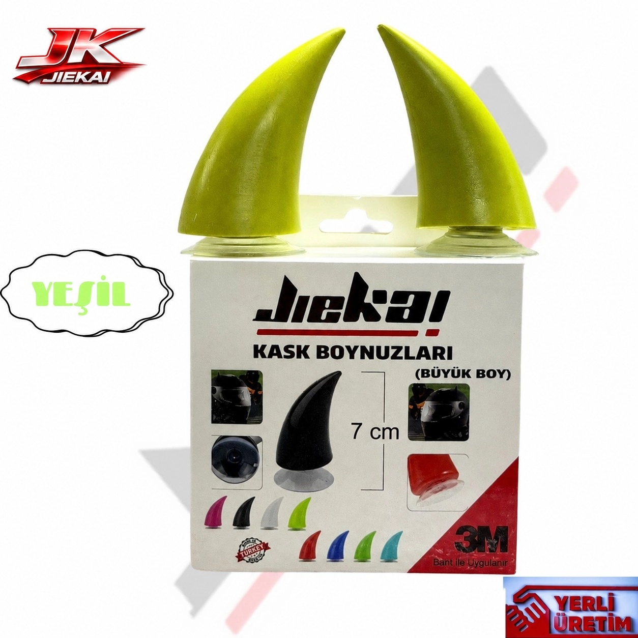 KASK BOYNUZU ( YEŞİL ) PAKET İÇERİĞİ 2 ADET