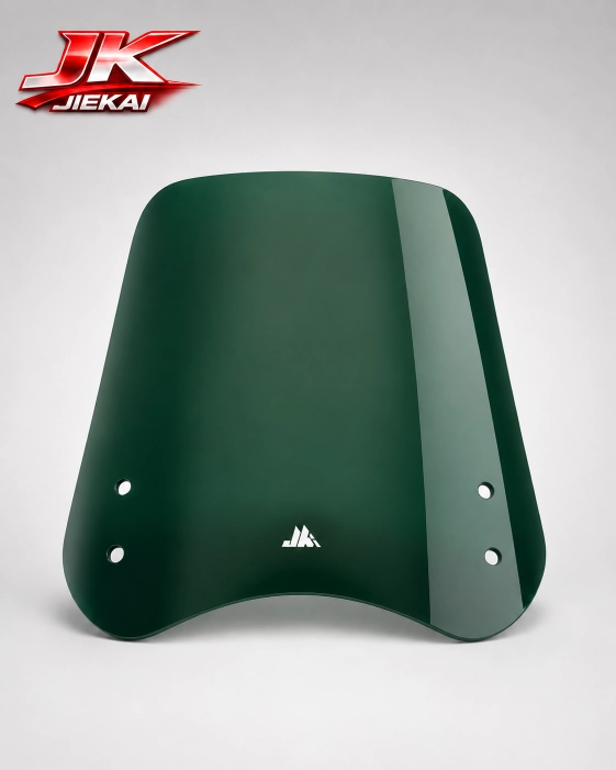 JİEKAİ ÜNİVERSAL SCOOTER ÖN CAM 45 CM  KOYU YEŞİL RENK