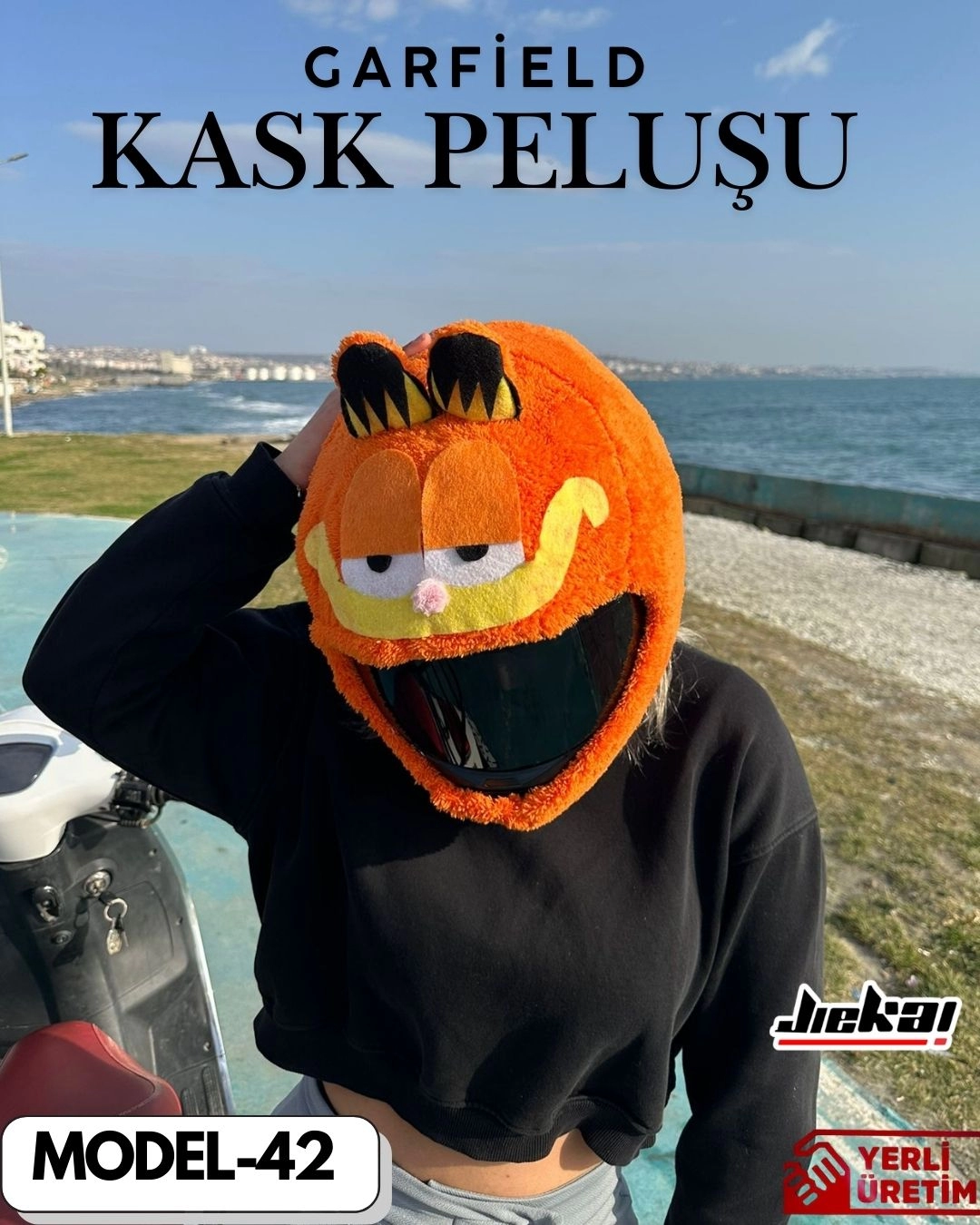 MODEL-42 KASK PELUŞU TEK EBAT